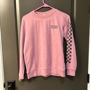 Womens pink vans crewbeck
